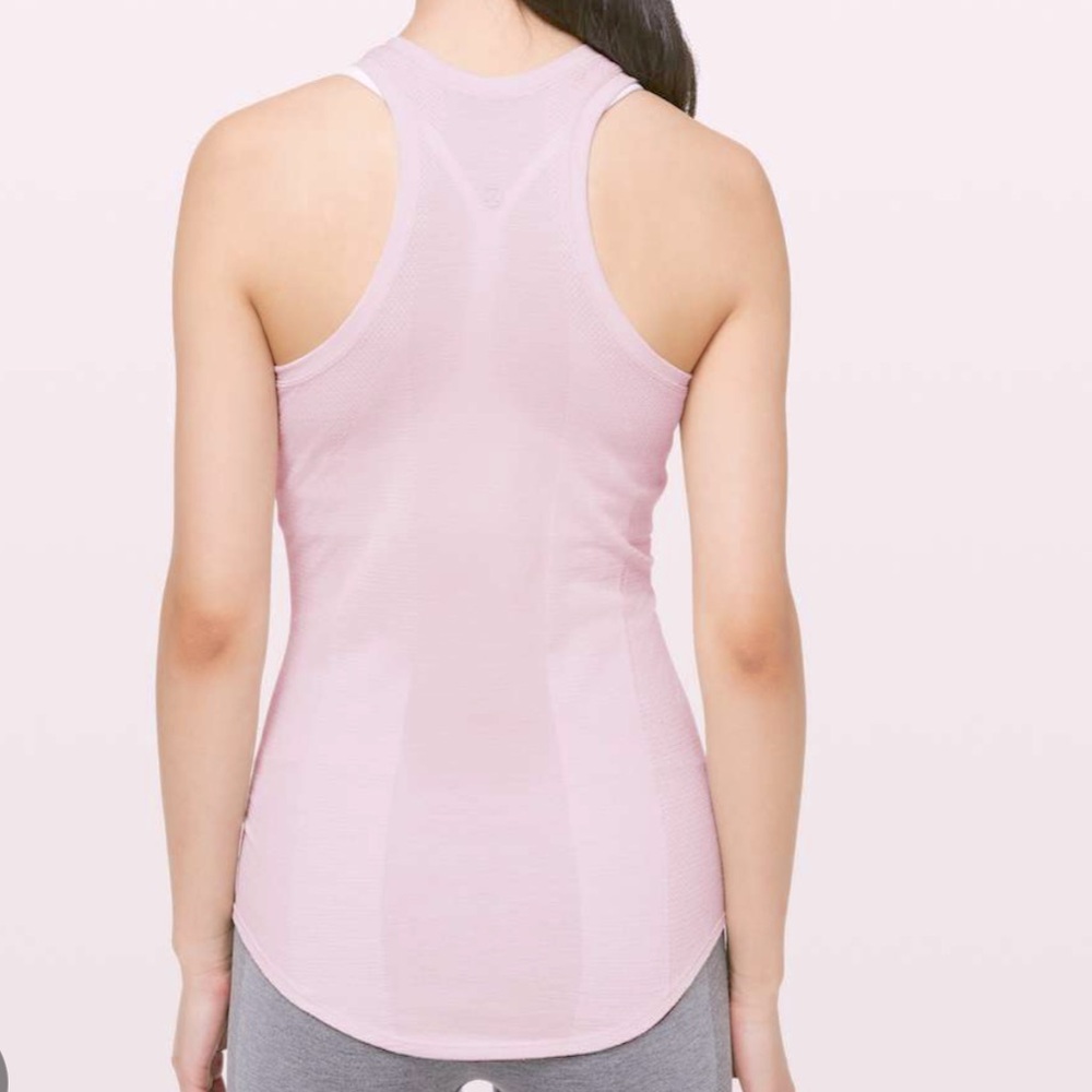 Women's Pink Racerback Tank Top